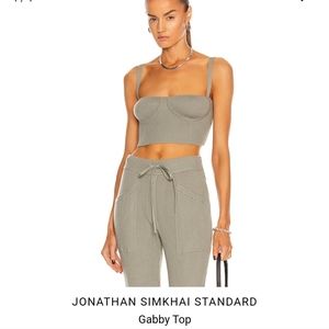 Jonathan Simkhai Sage Gabby Top
